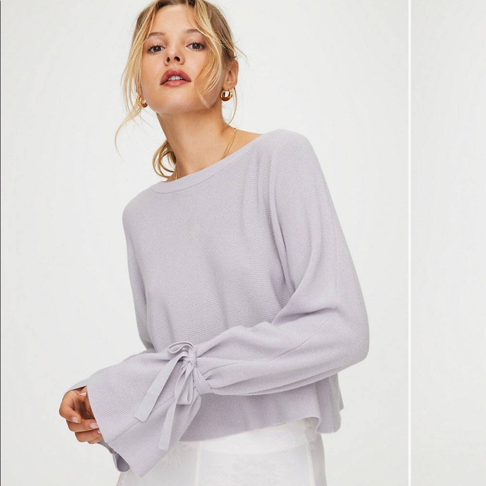 Emmy Wrist Tie Sweater